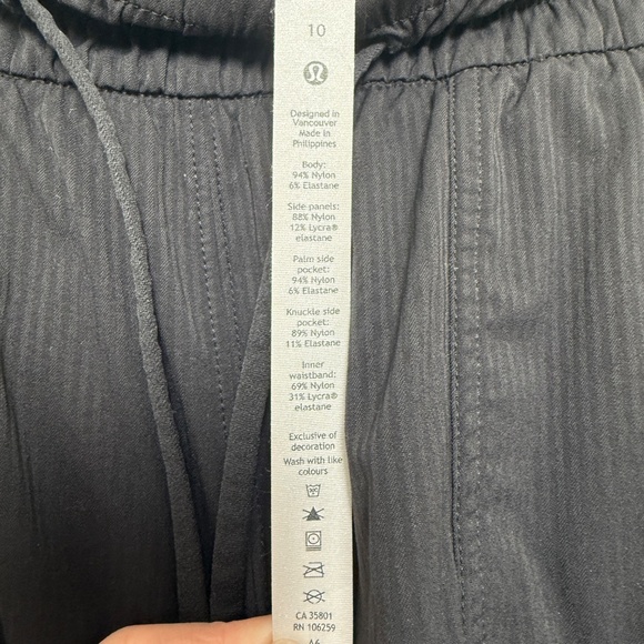 Lululemon Dance Studio Jogger Black Size 10 - Picture 3 of 9